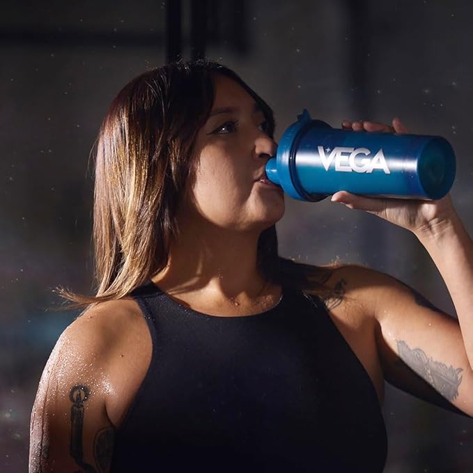 Vega Protein + Recovery - 30g Plant-Based Protein per Serving, Vanilla, 12 x 1.6oz Sachets, 5g BCAAs, Probiotics, NSF Certified, For Shakes & Smoothies, (Packaging May Vary)