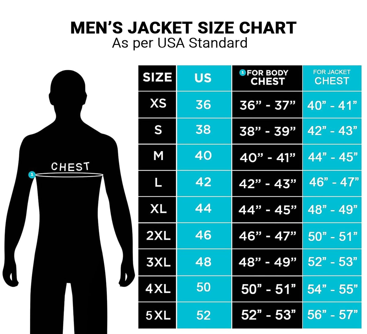 STOREJEES Mens Leather Jacket | Diamond Black - XL
