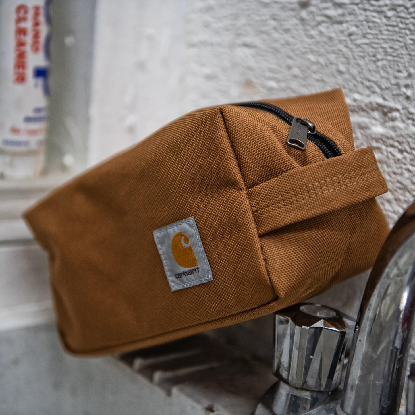 Carhartt Durable Travel Kit, Organize Essentials W/the Water Resistance Toiletry Bag, Black