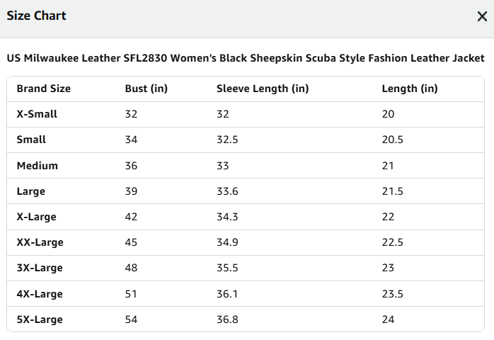 Milwaukee Leather SFL2830 Women's Black Sheepskin Scuba Style Fashion Leather Jacket - Large