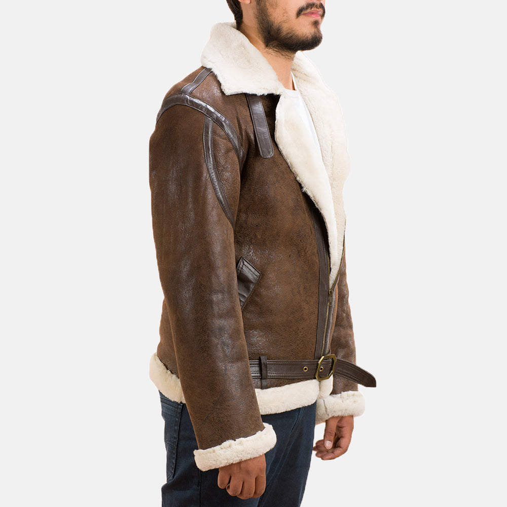 Sowachi Forest Double Face Shearling Jacket