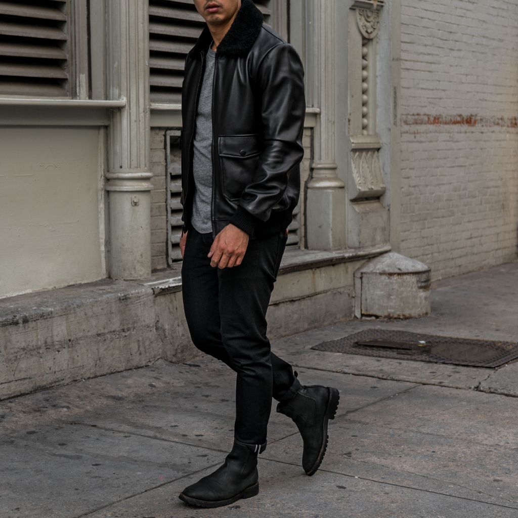 Sowachi Flight Jacket | Black