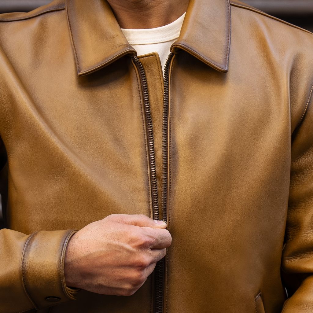 Sowachi Keanu Jacket | Golden Brown