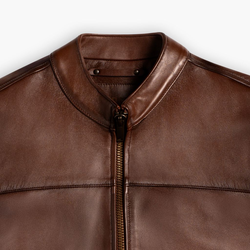 Sowachi Rider Jacket | Rich Mahogany