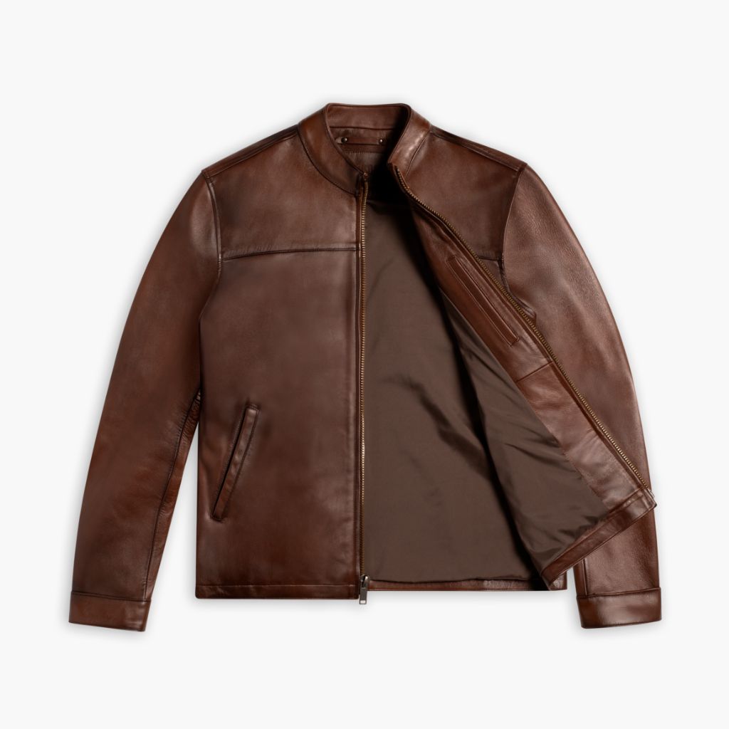 Sowachi Rider Jacket | Rich Mahogany