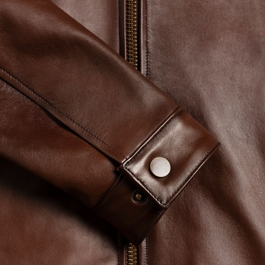 Sowachi Rider Jacket | Rich Mahogany