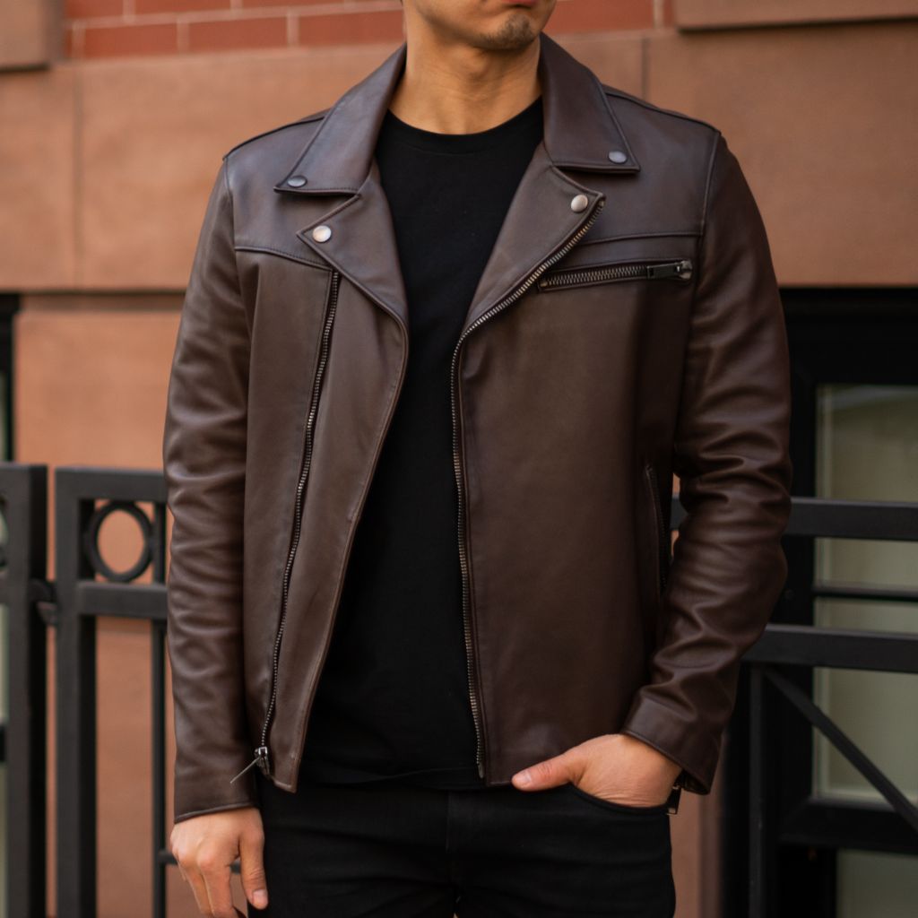 Sowachi [S] Motorcycle Jacket | Old English