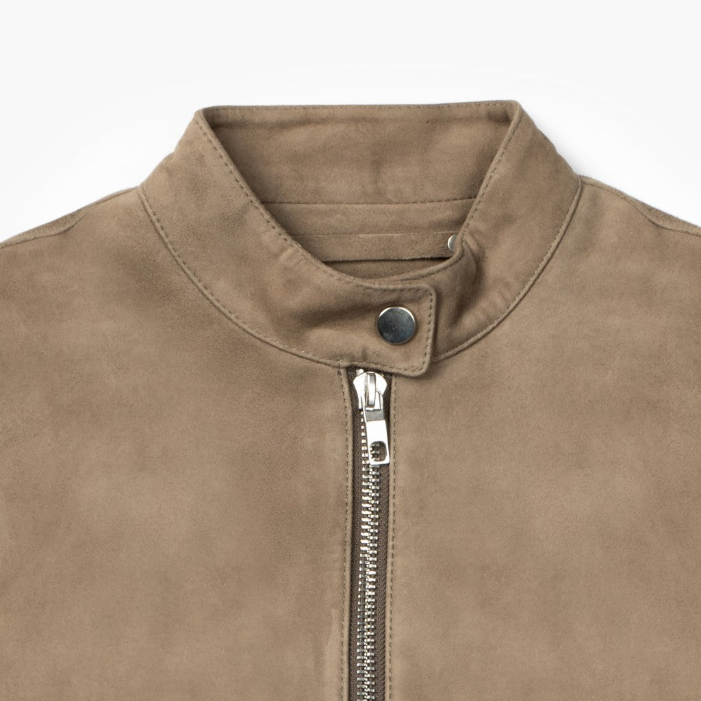 Sowachi Racer Jacket | Taupe