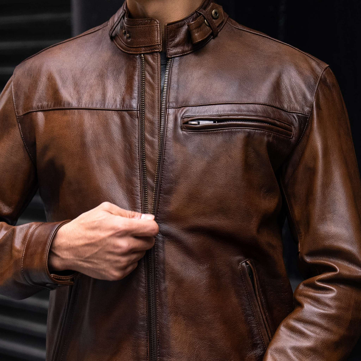 Sowachi Roadster Jacket | Bourbon
