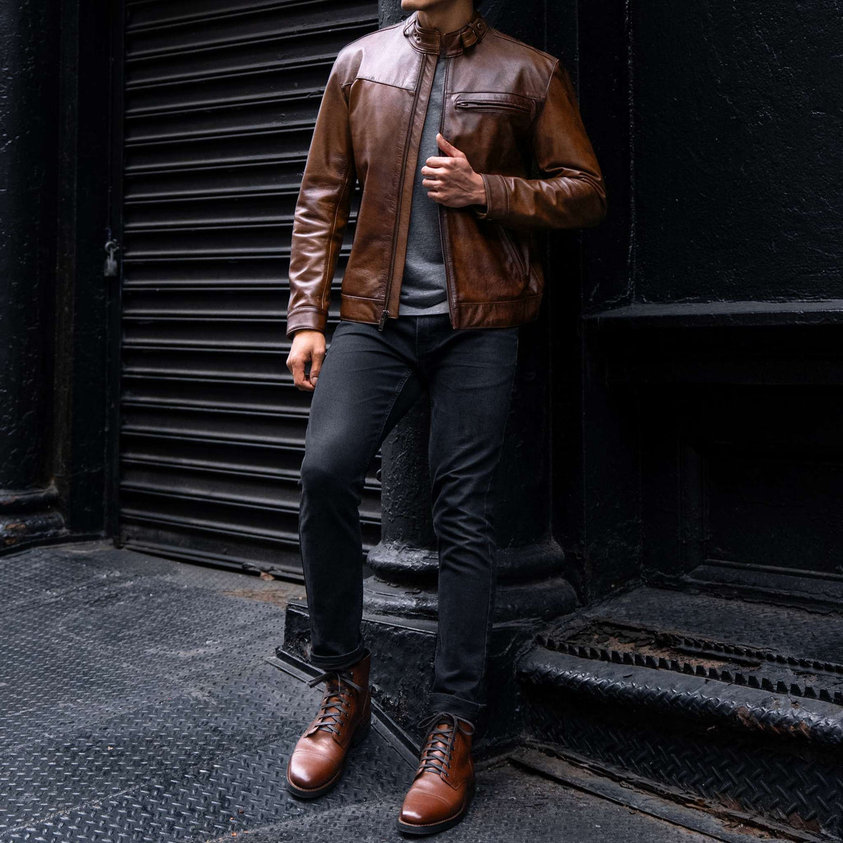 Sowachi Roadster Jacket | Bourbon
