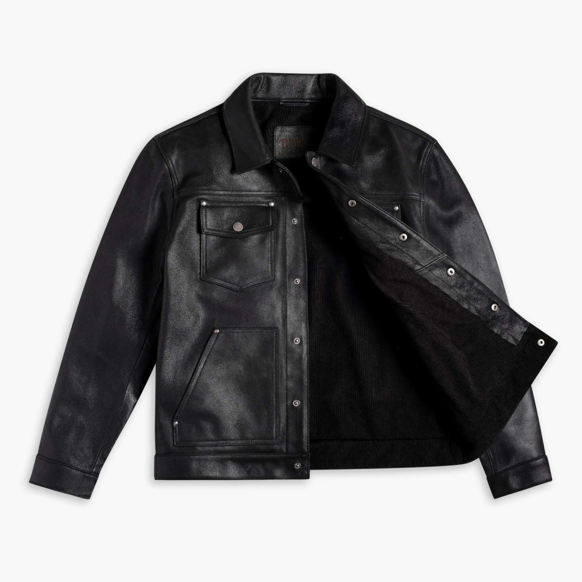 Sowachi Roughout Cruiser Jacket | Black