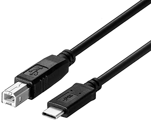 15 6.6FT, 16 for iPhone Printer Cable USB B to USB C Printer Cord for MacBook Pro iPhone Pro, Air, MIDI Cable
