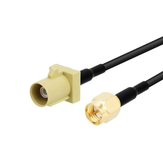 bodateng RG174 50Ohm Cable(9.84ft-3m) LIHUA Fakra K Male/Female Coaxial Cable for Car Satellite GSM Cellular for Car