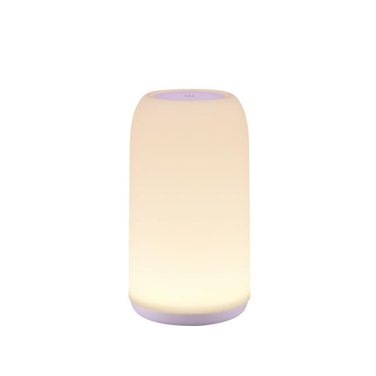ROOTRO Cordless Table Lamps Rechargeable, Touch Lamp for Bedroom [Sleek Design & RGB Mode] 4-Level Brightness Small Bedside Lamp, LED Lamp Multi-Color Smart Nightstand Light for Living Room Home Gifts