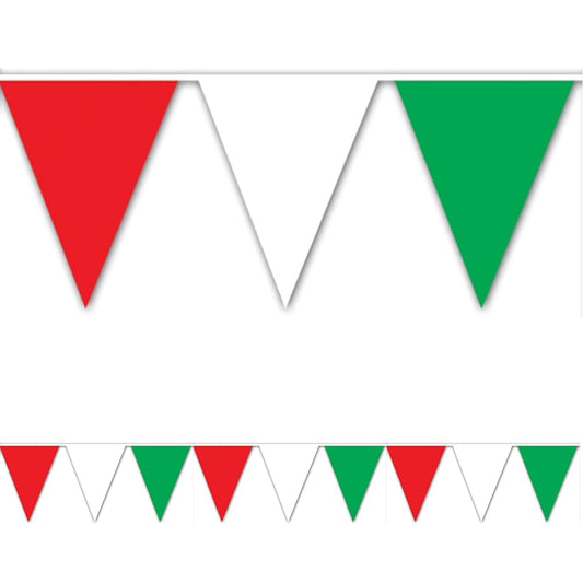 Outdoor Pennant Banner, 17 by 30-Feet (Pack of 4)