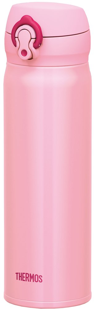 Thermos Flask Vacuum Insulated Carrying Mug [One-Touch Open Type] 0.5L Coral Pink JNL-502 CP