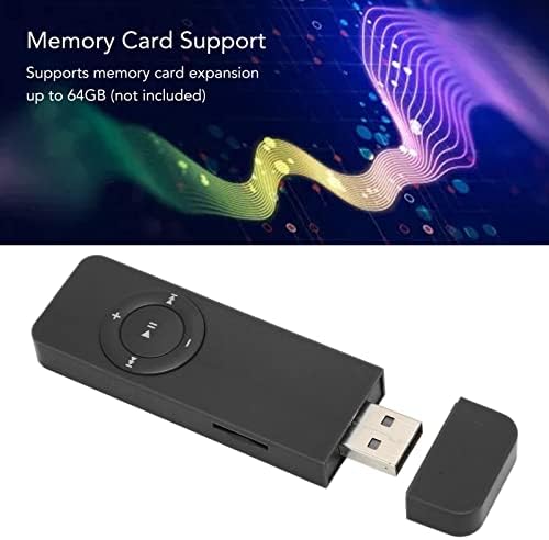 SUNGOOYUE MP3 64GB MP3 Player with Lossless Sound, Portable Music Player with Expandable Memory, Long Battery Life Mini