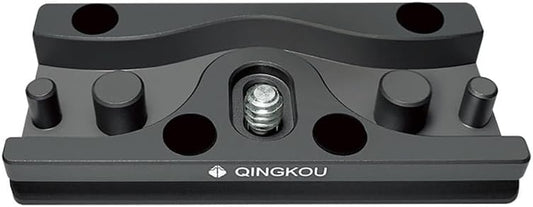 TONHOKJ Camera Cable Clamp Quick Release Plate, Aluminum DSLR Tethered Shooting Cable Lock Clip, HDMI USB Data Port