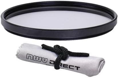 Vivitar 1A) (46mm) A46UV) High Grade Multi-Coated Multi-Threaded UV (Skylight Filter + Nwv Direct Microfiber Cleaning
