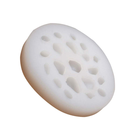 MILISTEN Silicone Stone Rock Mold River Pebble Molds 20 Cavity Worry Stone Making Non Stick Resin Mould for DIY Art Craft Irregular Shaper Form Moulds