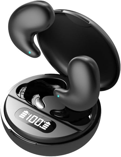 YLYHHFY 5.4 Wireless Bluetooth Sleep Earbuds in Ear Light-Weight Headphones Mini Sleep Headphones Small Design