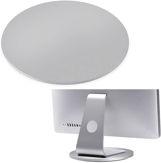 360 Aluminum Rotation Monitor Swivel Base Computer Screen Monitor Turntable Stand Flat Panel TV Rotating Mat for iMac