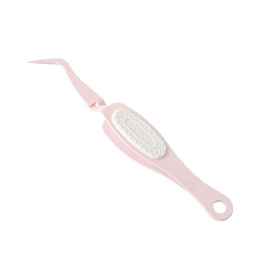 EK Tools Pink Crafting Tweezers, Precision Tip with Protective Cover, Essential Craft Supplies for Projects and Jewelry Making
