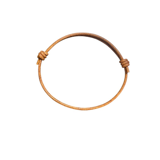 2 mm Men Genuine Leather Bracelet - Handmade Adjustable Cuff, Mens Minimalism Leather Wrap Wristband, Simple Accessories, Premium Leather, Women Gift To Boyfriend, Pulsera Hombre (Distressed)