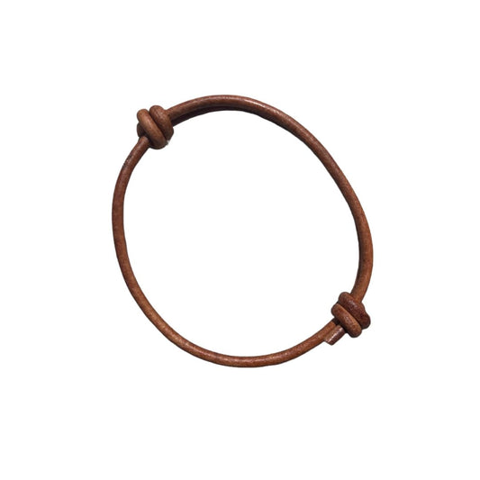 3 mm Men Genuine Leather Bracelet - Handmade Adjustable Cuff, Mens Minimalism Leather Wrap Wristband, Simple Accessories, Premium Leather, Women Gift To Boyfriend, Pulsera Hombre (Distressed)