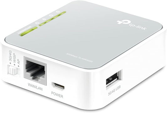 TP-Link N150 3G/4G (TL-MR3020) Wireless Portable Router with Access Point/WISP/Router Modes