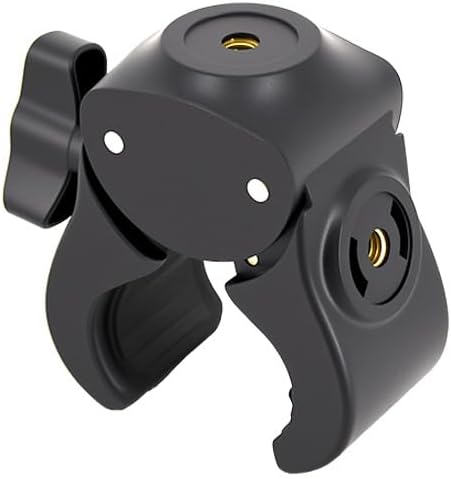 ThtRht 1/4''-20 Camera Clamp Mount with Threaded Connector Super Clamp Mount for Magic Arm Camera Tripod Pole