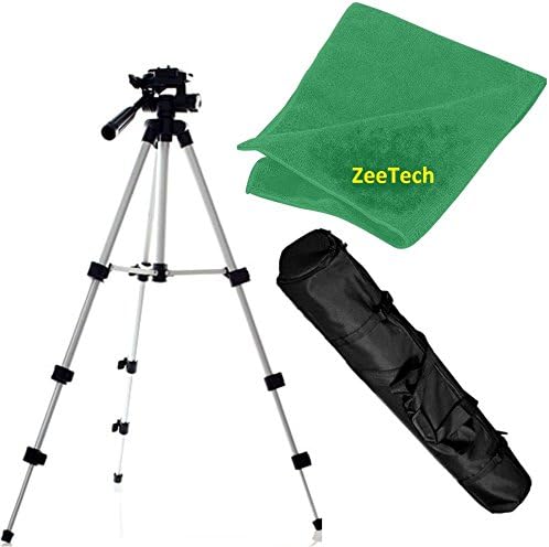 ZeeTech 50" a7, a7 a7R, a7R a7s, a7S a3000, a3500, a5000, a5100, a6000, a6300 Pro Series Aluminum Adjustable Tripod