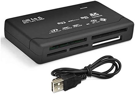 winvin 26-in-1 2.0 Memory Card Reader Mini USB High Speed for CF xD SD MS Duo SDHC Easy to Carry