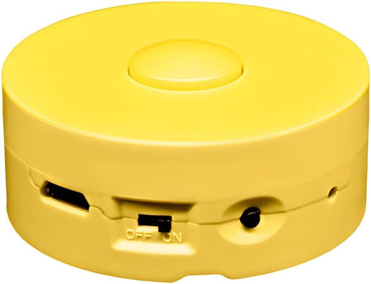 JRGKJCP 16 Minutes Voice Recorder, Record Custom Message for Crafts, Stuffed Bear, Baby Doll, and Pillow (Yellow)