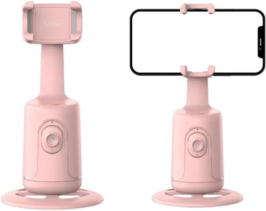 BlissVeritura 360 Auto Face Tracking Phone Holder, Auto Tracking Tripod Rotating Cell Phone Mount, Face and Body