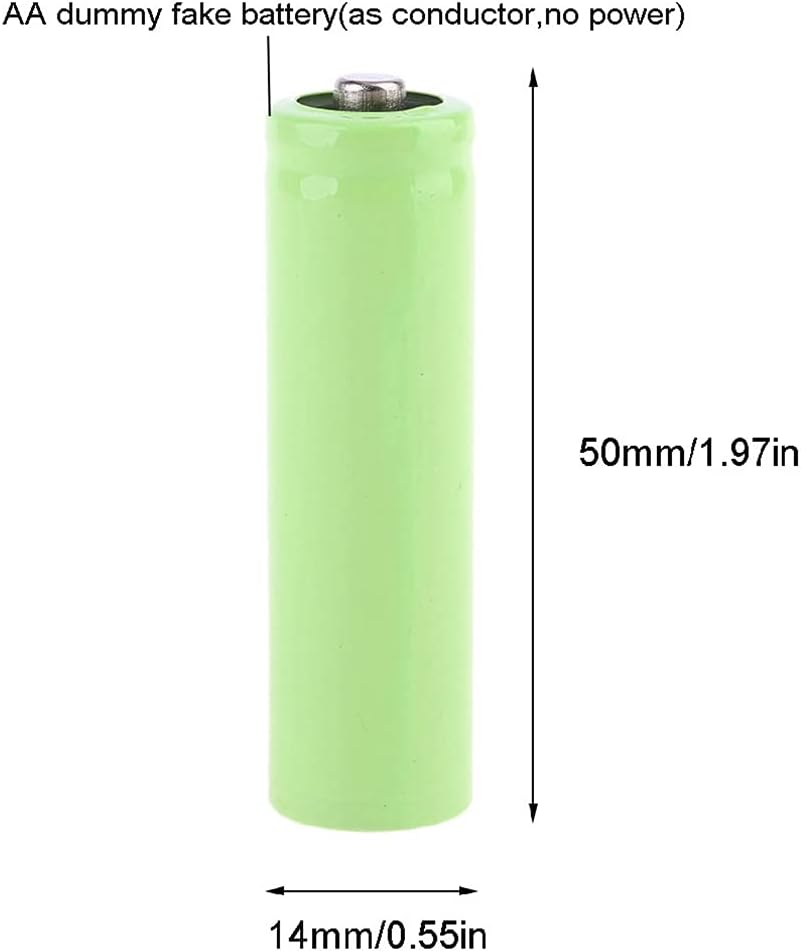 Cherjoury Eliminator,2In1 1-4 Pieces1.5V 3V Battery Aa Battery -Eliminator USB Power Supply Replace Aa Batteries
