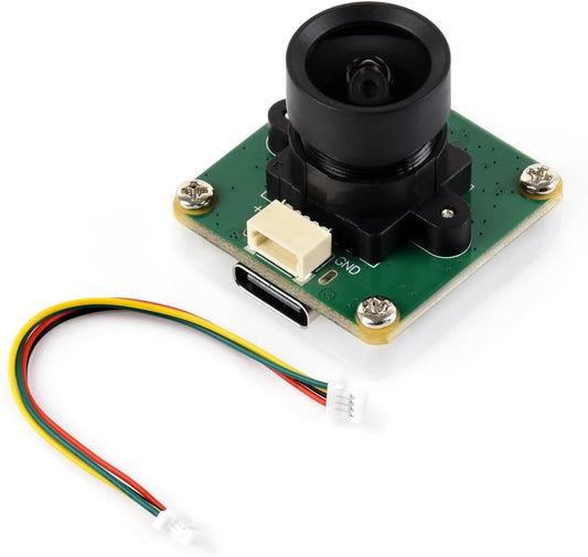 waveshare OV2735 2MP USB2.0 SH1.0 4PIN USB Camera (A), Supports Type-C Port and Header