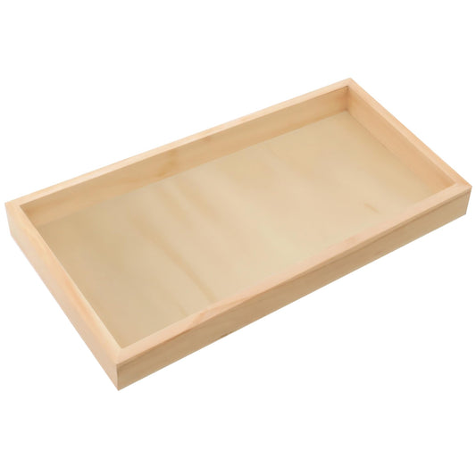 Wood Canvas Cradled 8 x 12 inch, Pack of 24 Blank Wood Panels for Painting, DIY Signs, Framing, Shadow Box, & Tray Crafts, by Woodpeckers