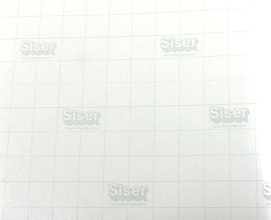 Siser EasyPSV Transfer Tape Paper Clear Roll with Grid for Self Adhesive Craft Vinyl (12" x 25 Feet)