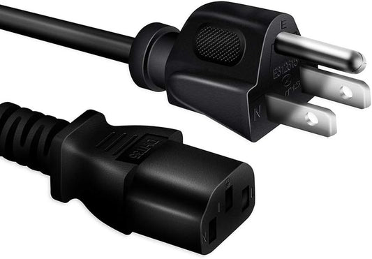 XWNV C13 Universal Computer Monitor Power Cord, Power Cable Compatible with Monitor, PC, Desktop, Printer, Scanner
