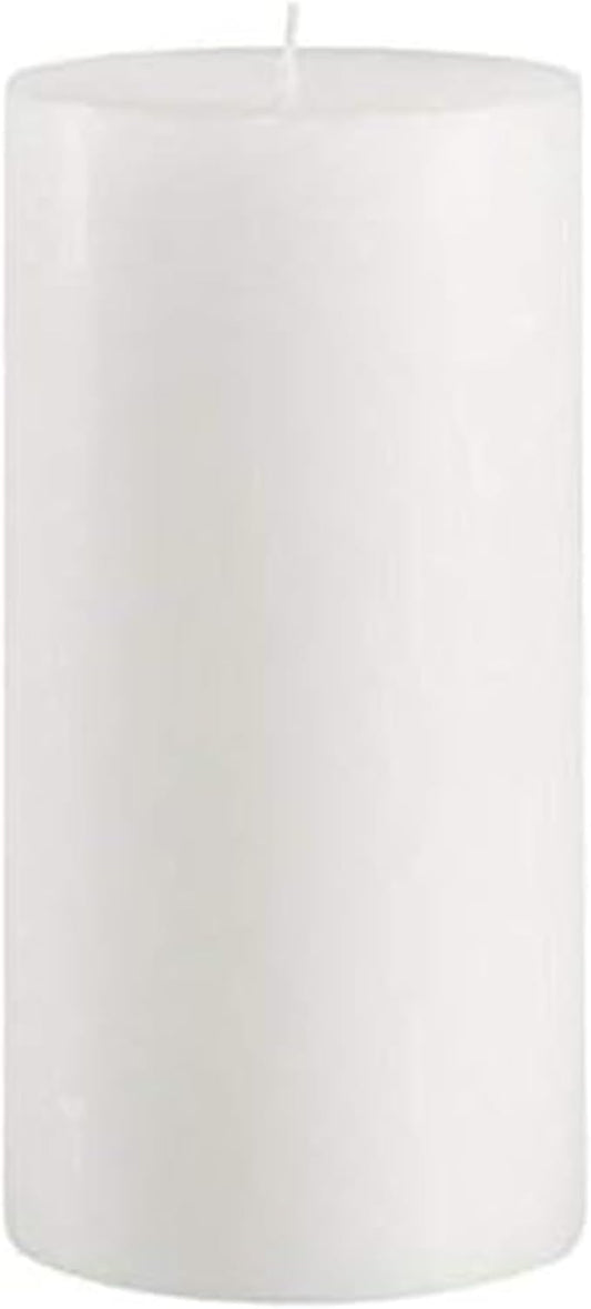 Mister Candle Citronella Candle, Ideal for Indoor & Outdoor Use, 4x8 Tall Pillar Candle, Hand Poured, Premium Wax & Dripless, Made in USA, 150 Hour Burn Time
