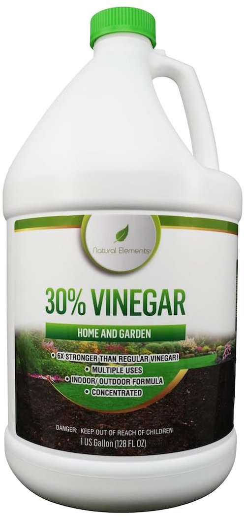 Natural Elements 30% Vinegar | Home & Garden | 6X Cleaning Power | Multiple Uses | 1 Gallon
