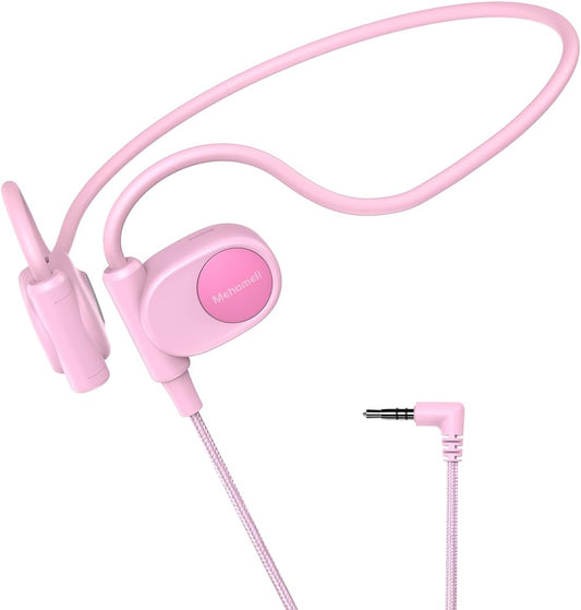 3.5mm Mehomeli Kid Headphones for School, Air Conduction Open Ear Headphones, Jack Wired Cord, Ultra-Comfort, Ergonomic