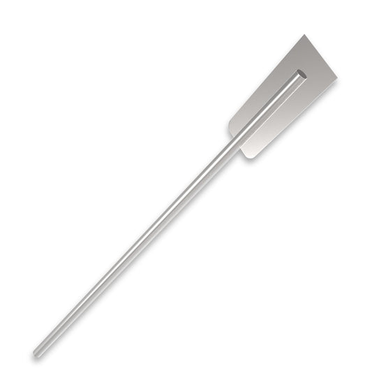 Quality Industries 36 Inch Stainless Steel Mixing Paddle Heavy Duty Commercial Stirring Tool for Large Stock Pots Brewing Catering Outdoor Cooking Durable Long Handle Professional Kitchen Utensil