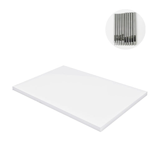Large-Size Leather Craft Punching Pad，Stamping Mat，Stamping Cutting Board，for Leather DIY Crafts Projects