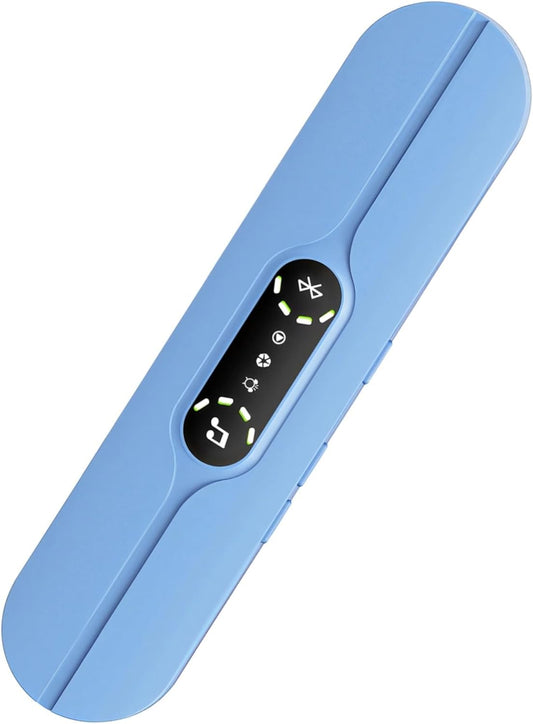 wkao 5.4 6.1 1.4 0.5 Wireless Bone Conduction Speaker Pillow With Sleep Timer, Music Player, Under-Pillow White Noise