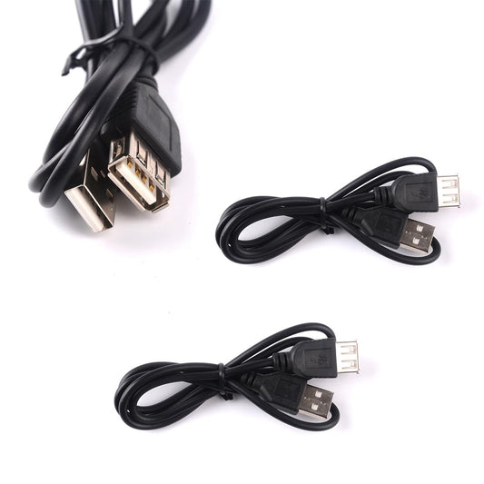 ThtRht 3 Pack 2.0 USB Extension Cable USB Type A Male to Female Extender Cord with Data Transfer Power Supply