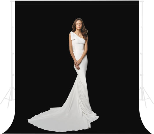 Ximaoy 5 6.5 Black Backdrop for Photography x Ft,Black Background Sheet for Photography,Photo Backdrop Curtain
