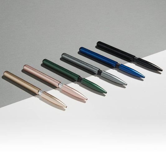 stilform - Ballpoint Pen - Precision Milled Aluminum with Magnetic Closure Mechanism and Superior Schmidt Refill - Award Winning Design (Aurora Green)