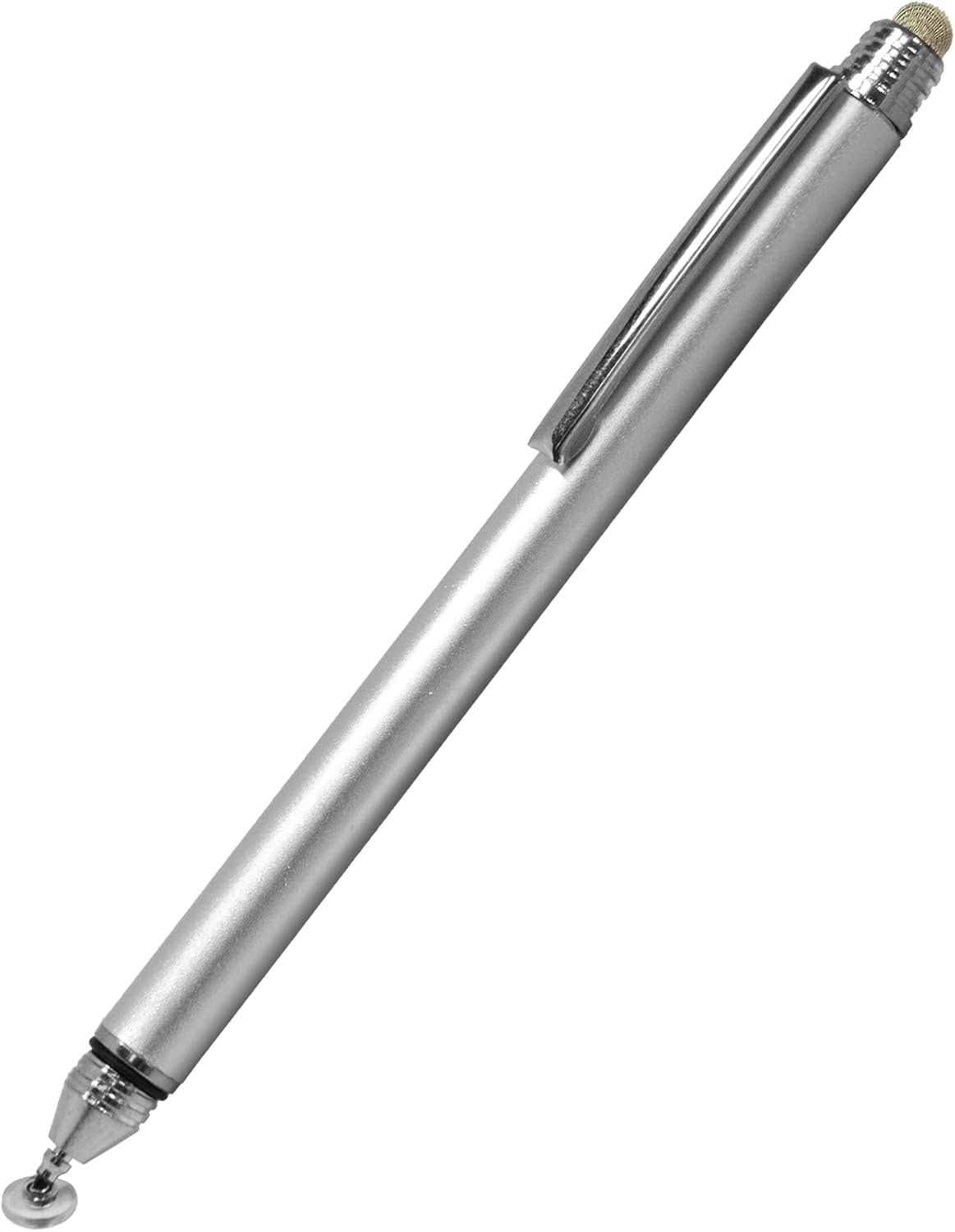 BoxWave (11.0 Stylus Pen Compatible with Lenovo Idea Tab in) - DualTip Capacitive Stylus, Fiber Tip Disc Tip Capacitive
